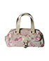 Floral Polochan Satchel Bag, &pound;110, Handbags, Front view